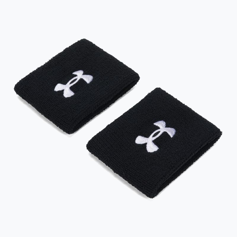 Pánské potítko Under Armour Performance Wristbands černé UAR-1276991001