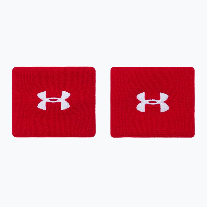Under Armour Ua Performance náramky 3  2 ks červená 1276991-600 2