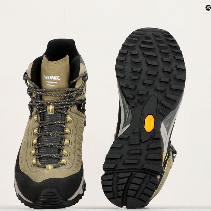 Pánské trekové boty Meindl Top Trail Mid GTX nature/yellow 9