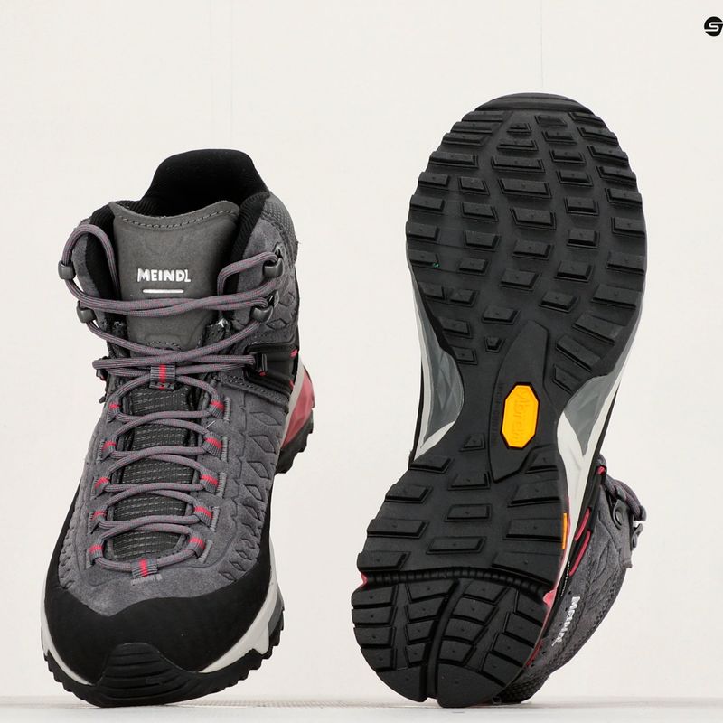 Dámské trekové boty Meindl Top Trail Lady Mid GTX grey/magenta 10