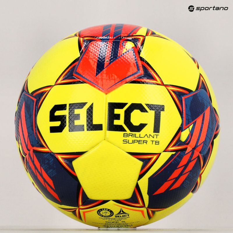 SELECT Brillant Super TB FIFA v23 yellow/red 100025 velikost 5 fotbalové míče 5