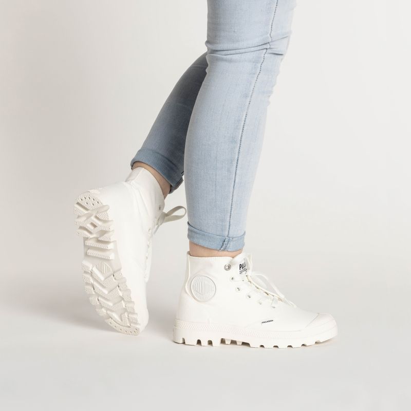 Boty Palladium Mono Chrome star white 2