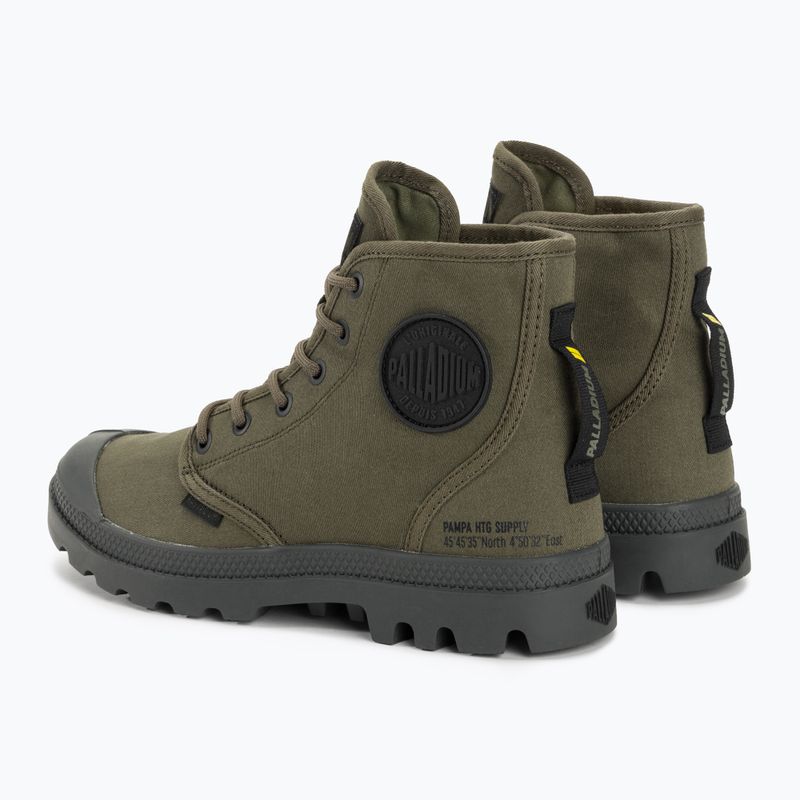 Boty Palladium Pampa HI HTG Supply olive night 3