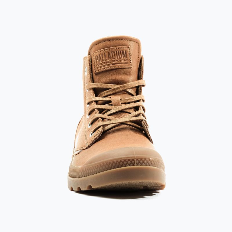 Boty Palladium Pampa ZIP LTH ESS dear brown 10