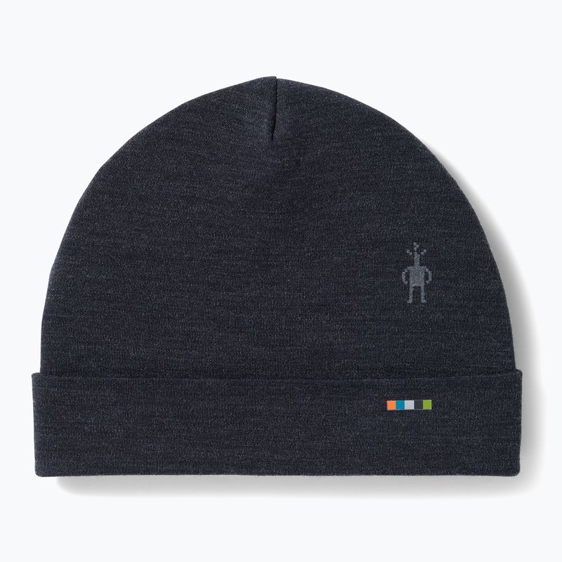 Čepice Smartwool Merino Reversible Cuffed charcoal