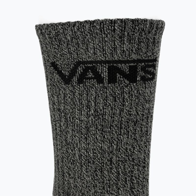 Pánské ponožky Vans Classic Crew black heather 3