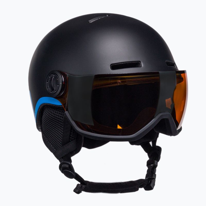 Salomon Grom Visor S2 dětská lyžařská helma černá L39916300