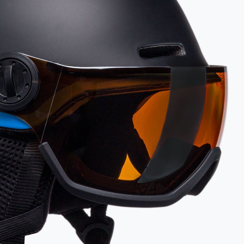 Salomon Grom Visor S2 dětská lyžařská helma černá L39916300 6