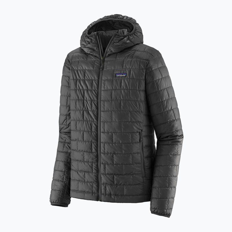 Pánská zateplená bunda Patagonia Nano Puff Hoody forge grey 8
