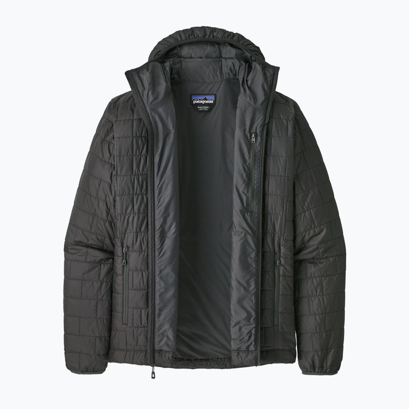 Pánská zateplená bunda Patagonia Nano Puff Hoody forge grey 9