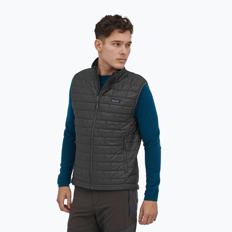 Pánská vesta Patagonia Nano Puff forge grey