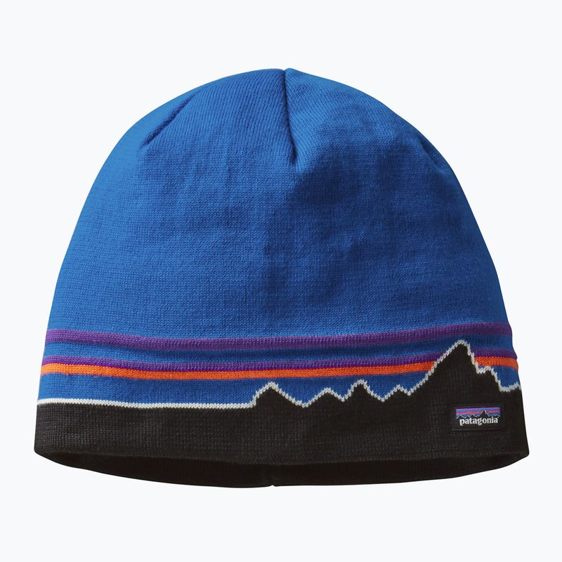 Zimní čepice Patagonia Beanie classic fitz roy/andes blue 2