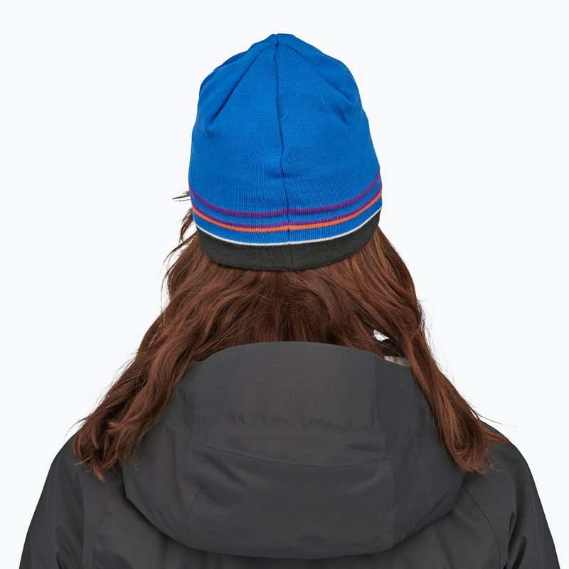 Zimní čepice Patagonia Beanie classic fitz roy/andes blue 5