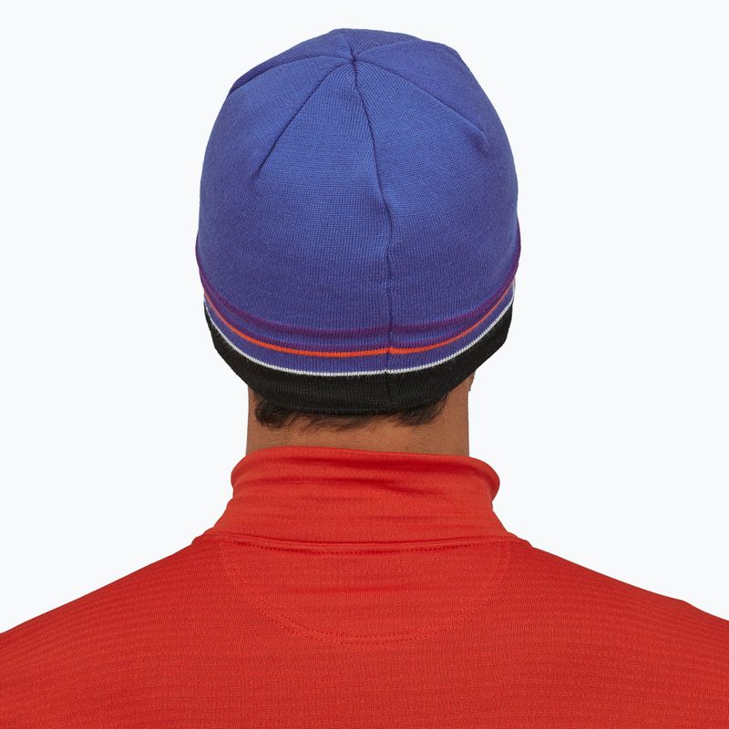 Zimní čepice Patagonia Beanie classic fitz roy/andes blue 8
