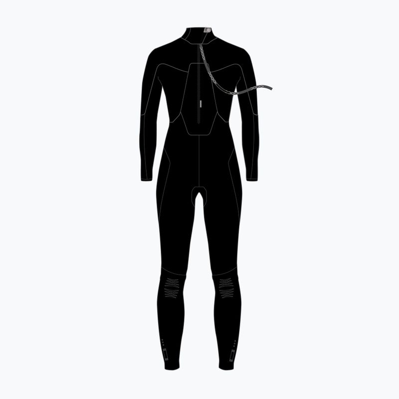 Dámský neopren   NeilPryde Serene Fullsuit 5/4/3 BZ C1 black 2