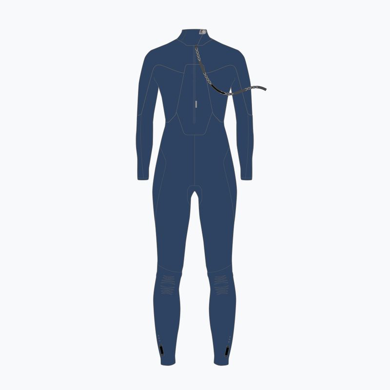 Dámský neopren   NeilPryde Serene Fullsuit 5/4/3 BZ C2 petrol blue/coral 7