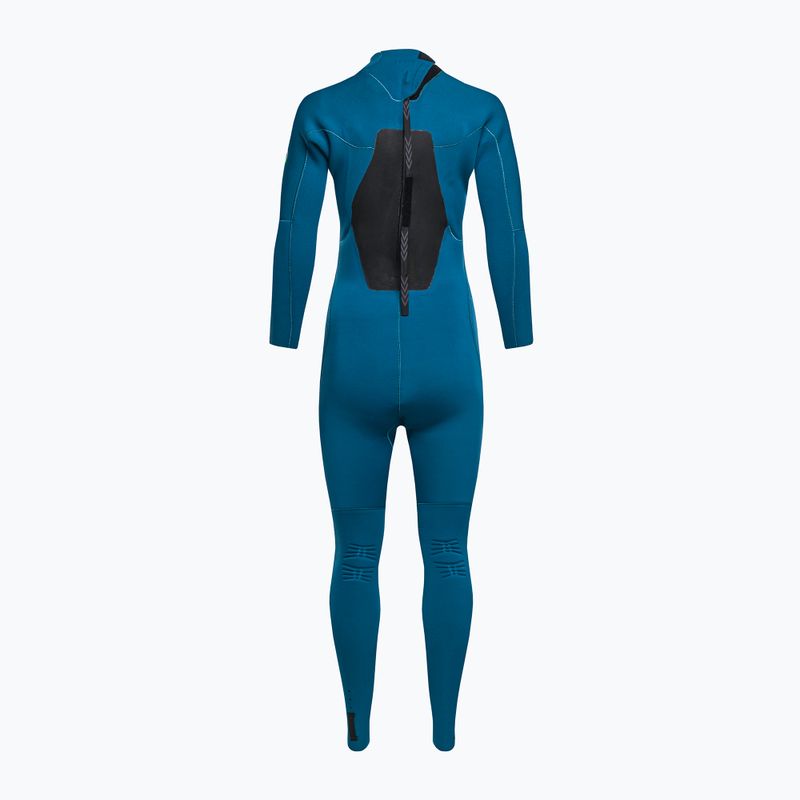 Dámský neopren   NeilPryde Serene Fullsuit 5/4/3 BZ C2 petrol blue/coral 3