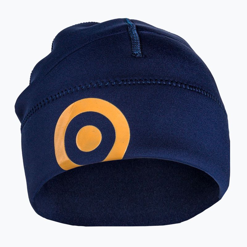Neoprenová čepice  NeilPryde Beanie 2 mm navy/yellow print 2