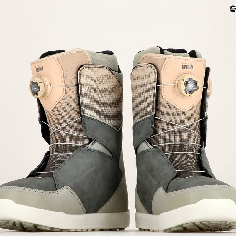Pánské snowboardové boty ThirtyTwo Lashed Double Boa Bradshaw '23 grey/tan 7
