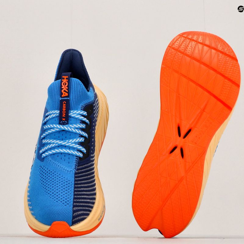 Pánské běžecké botyHOKA Carbon X 3 coastal sky/bellwether blue 22