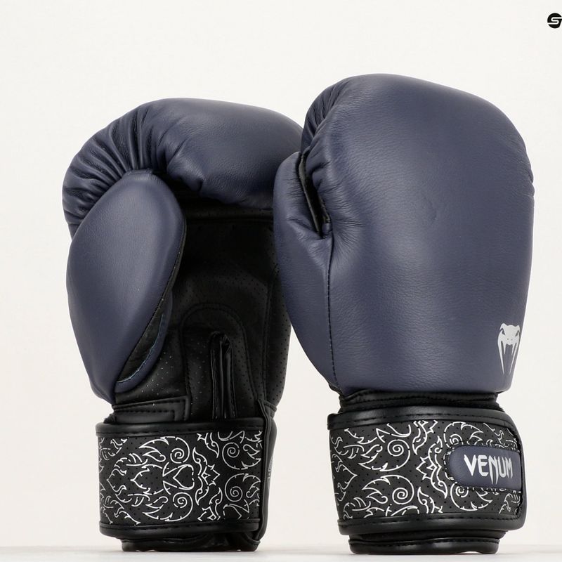 Boxerské rukavice  Venum Power 2.0 navy blue/black 7