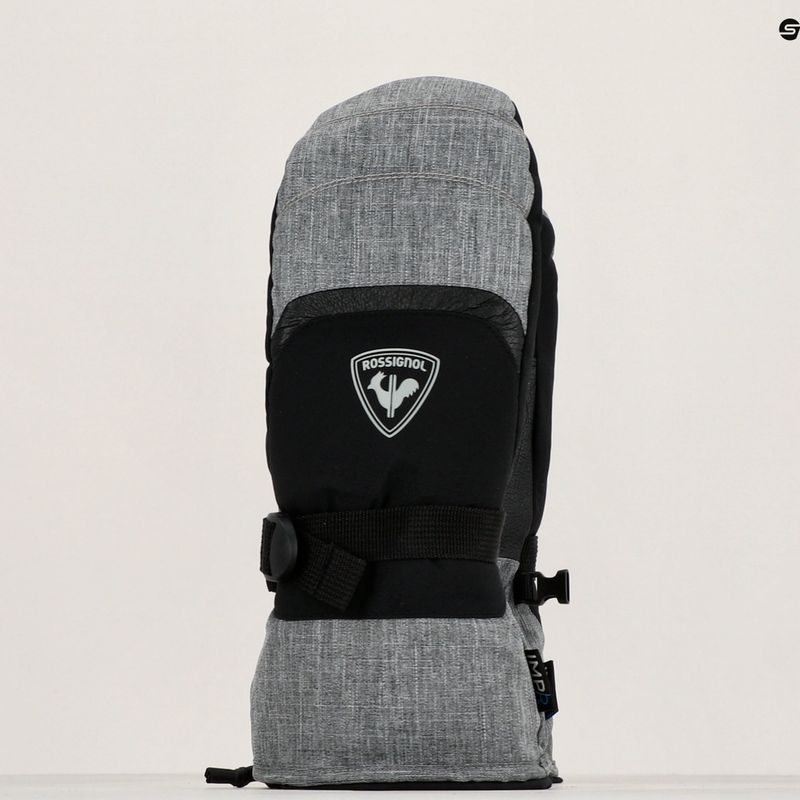 Pánské lyžařské rukavice Rossignol Type Impr M heather grey 6