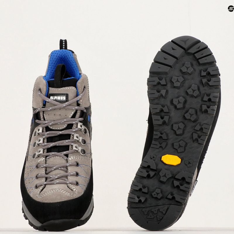 Dámské trekové boty Alpinus The Ridge Mid Pro anthracite/blue 10