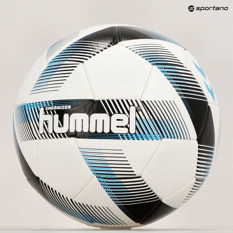 Hummel Energizer FB fotbalový míč bílý/černý/modrý velikost 4 9