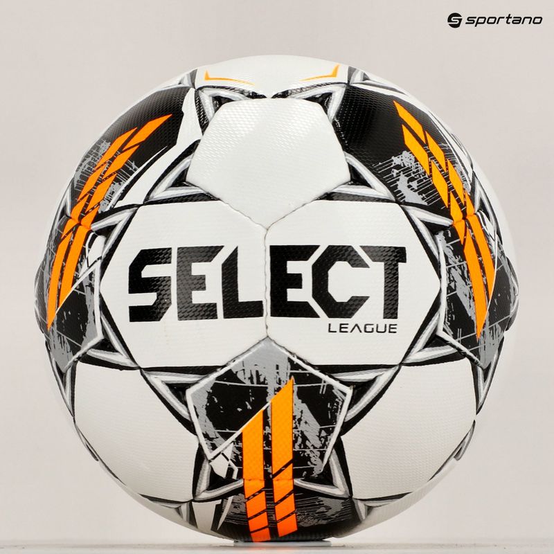 Fotbalový míč SELECT League v24 white/black velikost 4 6