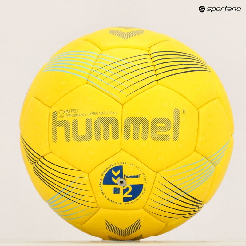 Hummel Strom Pro HB házená žlutá/modrá/mořská velikost 2 11