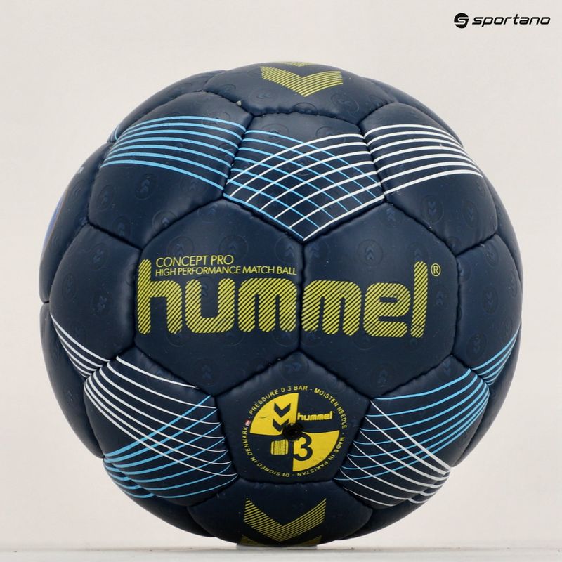 Hummel Concept Pro HB házená námořní/žlutá velikost 3 5