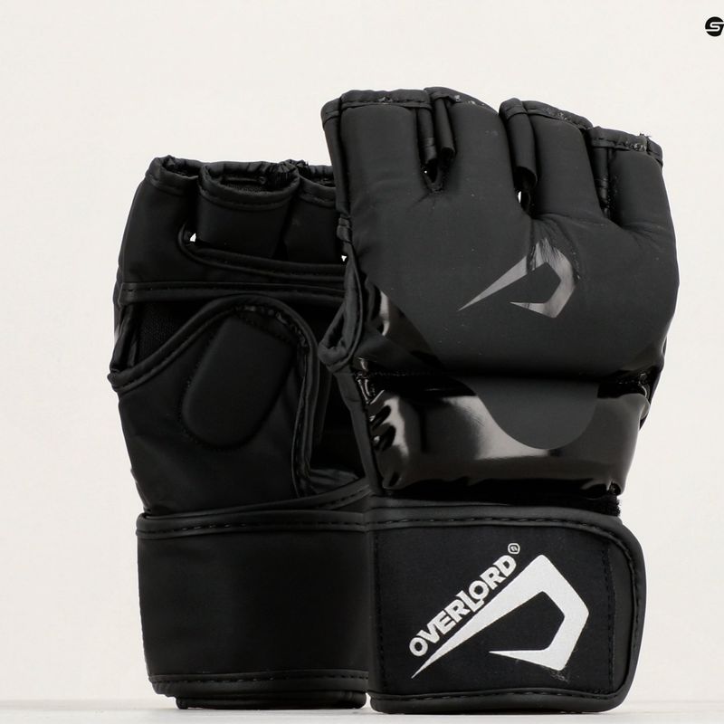 Overlord X-MMA grapplingové rukavice černé 101001-BK/S 9