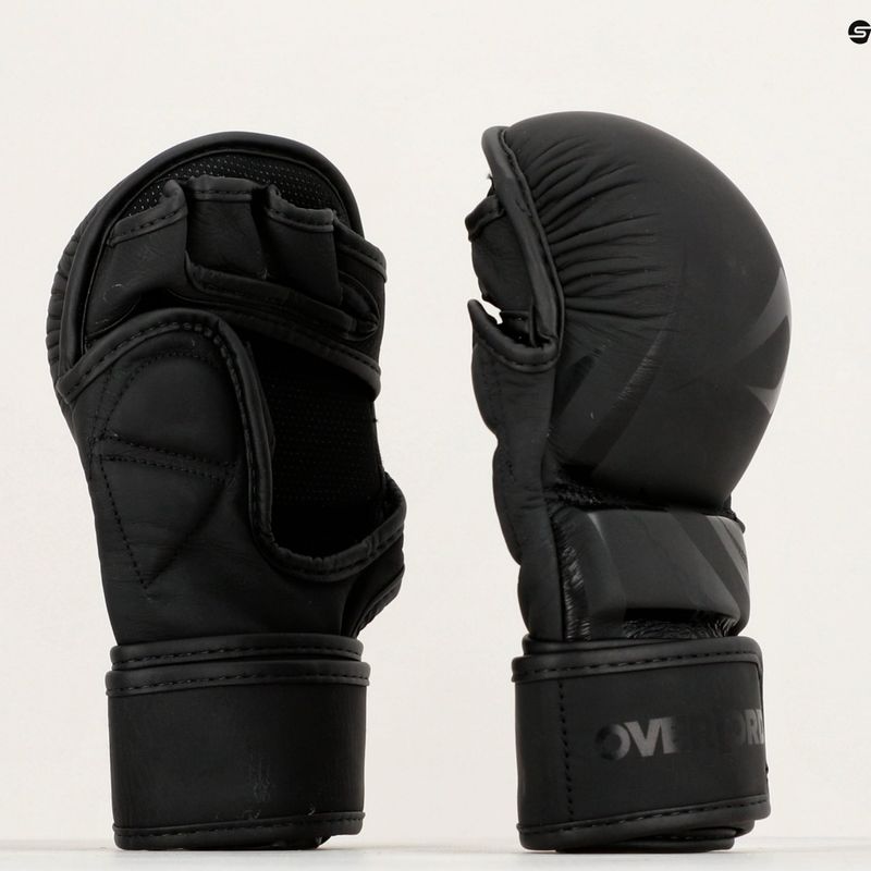 Overlord Sparring MMA grapplingový oblek s černou kůží 101003-BK/S 8