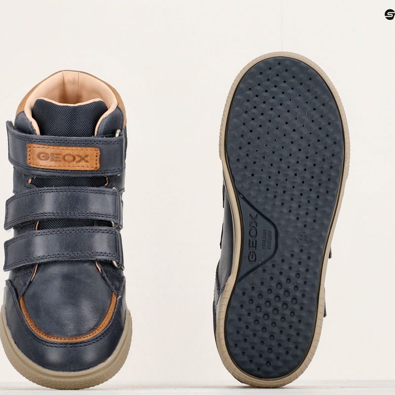 Dětské boty Geox Poseido navy/cognac 15