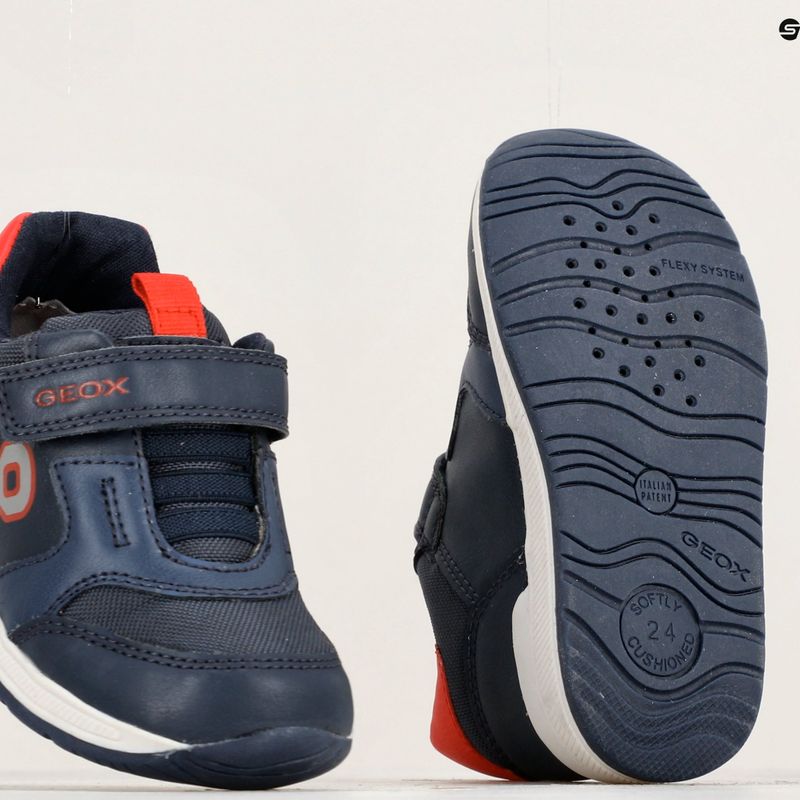 Dětské boty Geox Rishon navy/red 15
