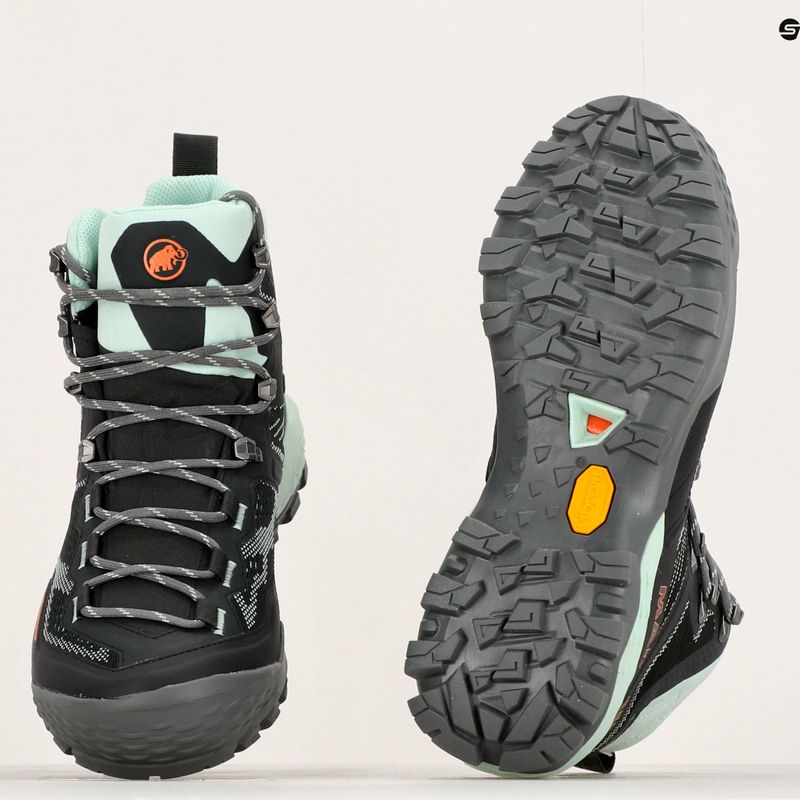Dámské trekové boty Mammut Ducan High GTX dark steel/neo mint 12