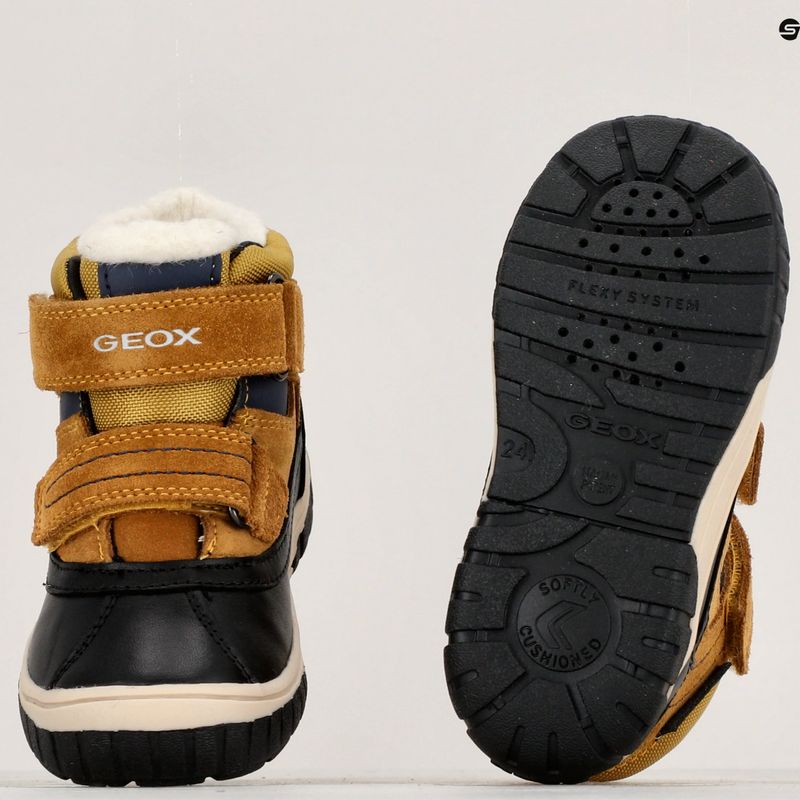 Dětské boty Geox Omar WPF yellow/blue 15