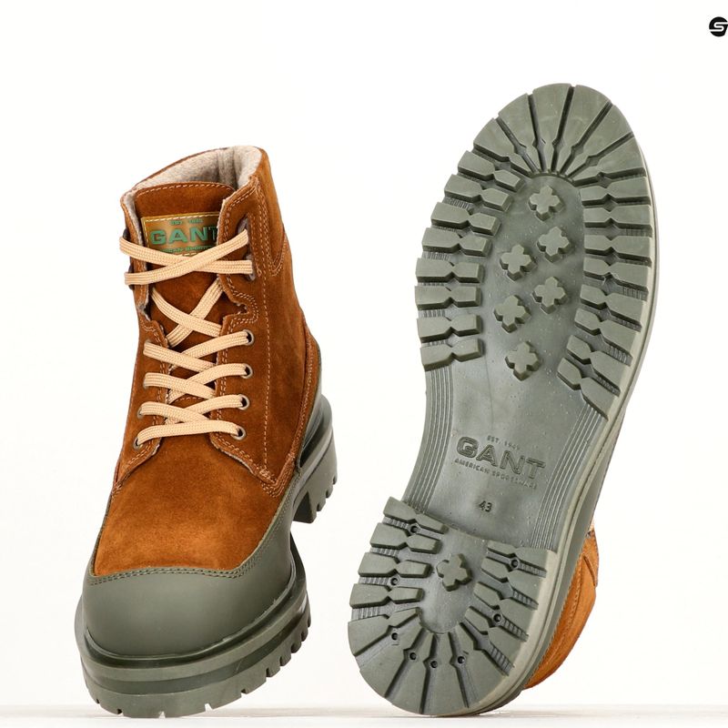 Pánské botyGANT Palrock dark brown 15