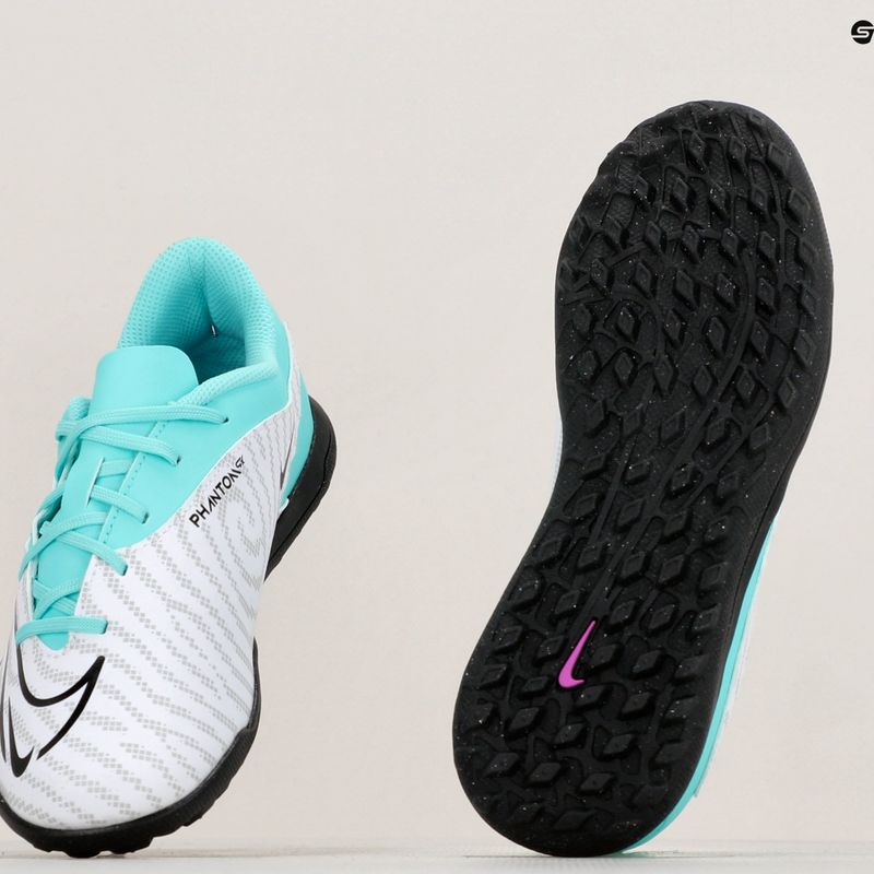 Dětské kopačky Nike JR Phantom GX Club TF hyper turquoise/fuchsia dream/white/black 8