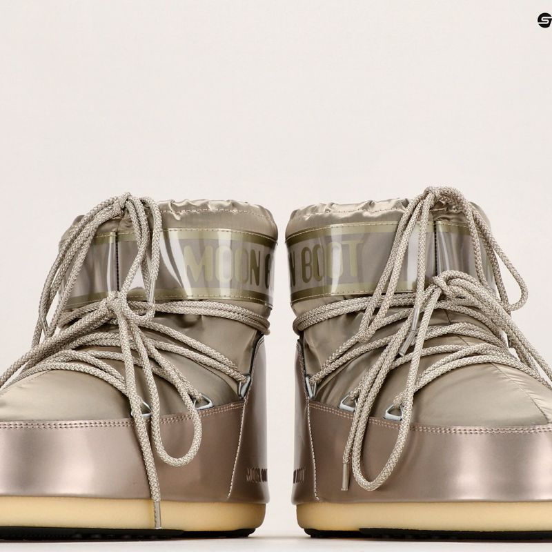 Dámské sněhule Moon Boot Icon Low Glance platinum 10