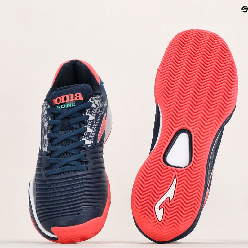 Pánské tenisové boty Joma Point P navy/red 8