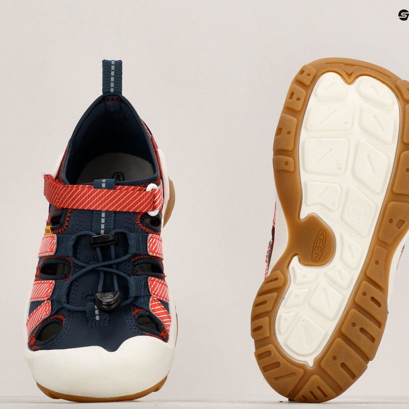 Dětské trekové sandály KEEN Knotch Creek navy/pruhy 14