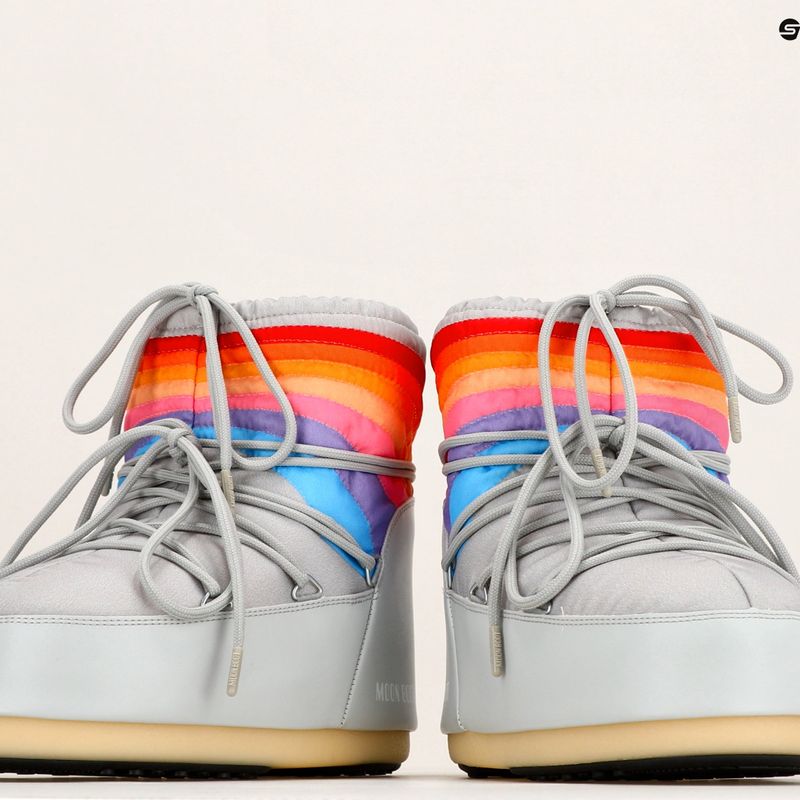 Dámské sněhule Moon Boot Icon Low Rainbow glacier grey 9