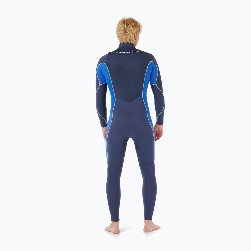 Pánský neopren Musto Championship 1 mm Long John catalina blue Rip Curl Dawn Patrol 3/2mm Chest Zip electric cobalt 2