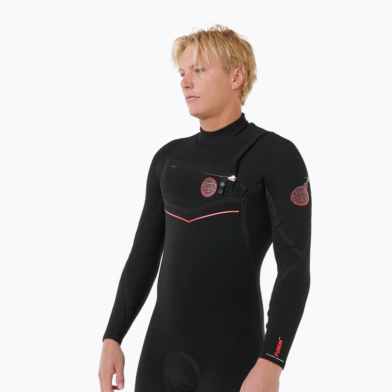 Pánská neoprenová kombinéza Rip Curl F-Bomb Fusion 4/3 mm Chest Zip black 4