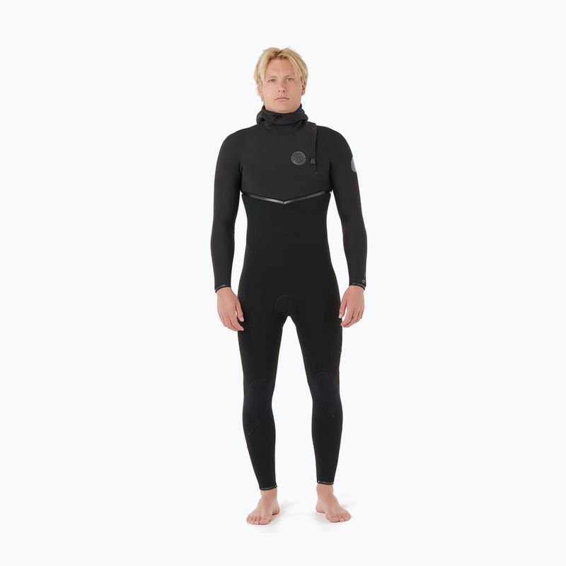 Pánský neopren Rip Curl E-Bomb Zf Hood 5/4 mm black 2