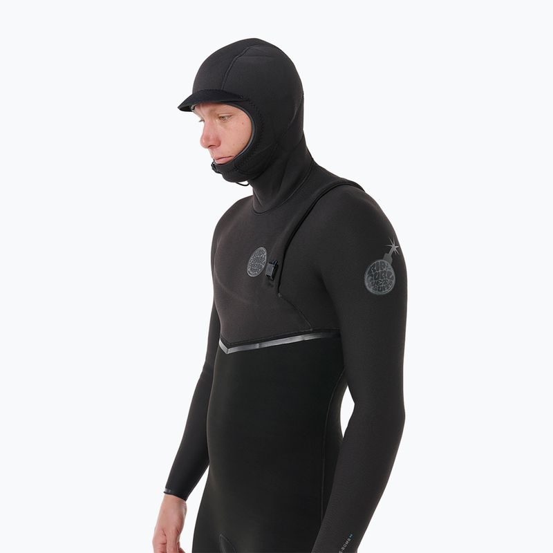 Pánský neopren Rip Curl E-Bomb Zf Hood 5/4 mm black 5