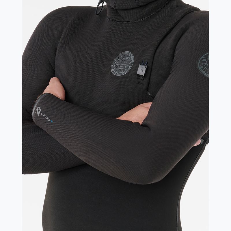 Pánský neopren Rip Curl E-Bomb Zf Hood 5/4 mm black 6