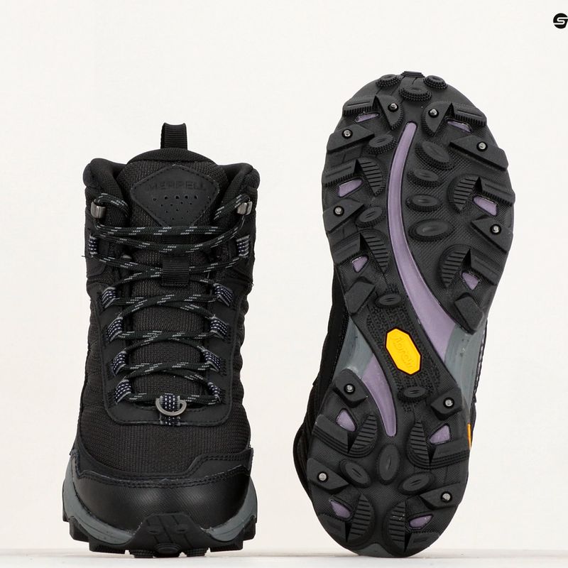 Dámské turistické boty Merrell Moab Speed Thermo Spike Mid WP black 8