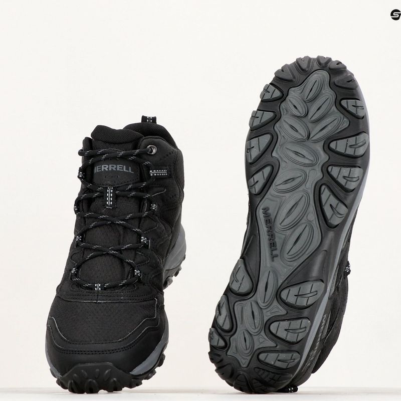 Pánské turistické boty Merrell West Rim Sport Mid GTX black 8